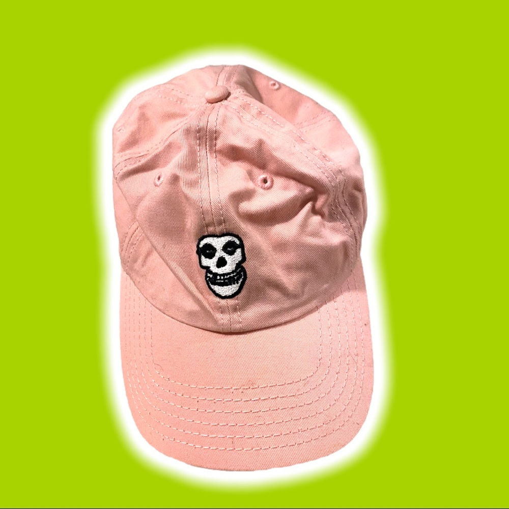 EUC Misfits pink adjustable dad hat
